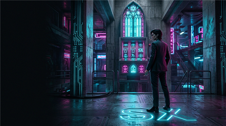 Roți colorate ale unei machine de sloturi care se rotesc cu monede aurii